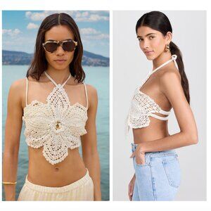 CULT GAIA Darlena crochet top NWT sz XS
